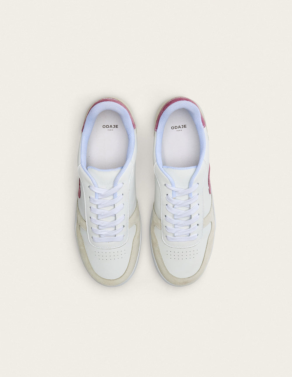 Marilou low-top trainers - Grey white lilac