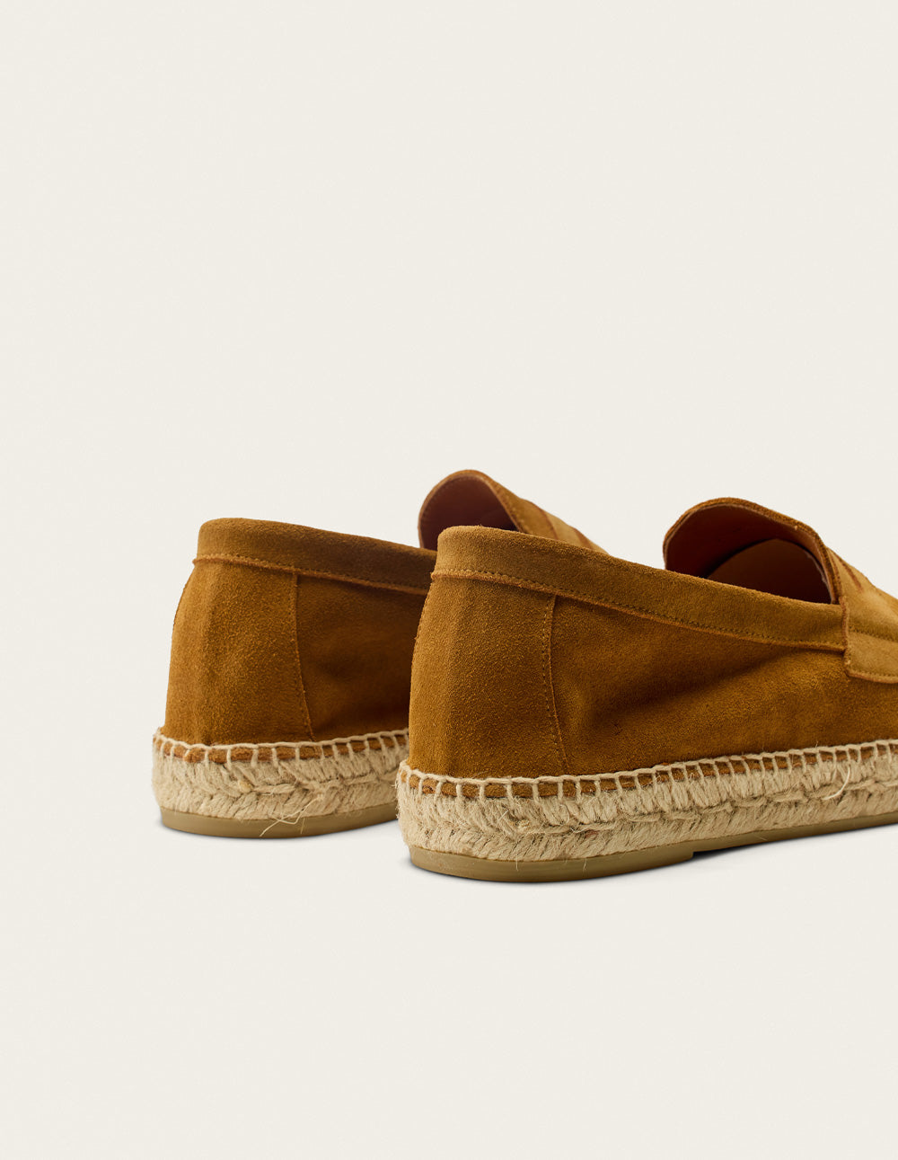 Wedges Roméo - Cognac suede