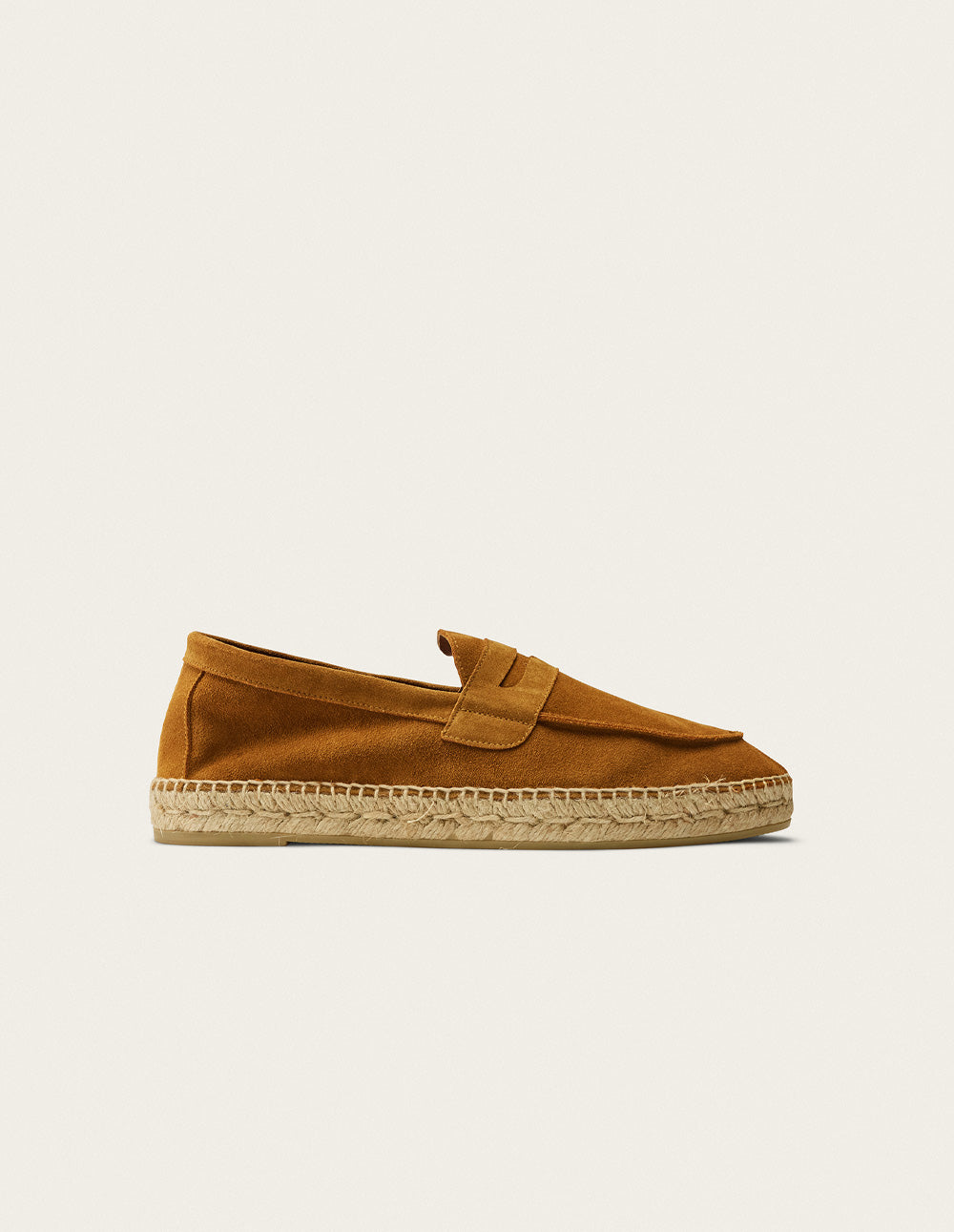 Wedges Roméo - Cognac suede