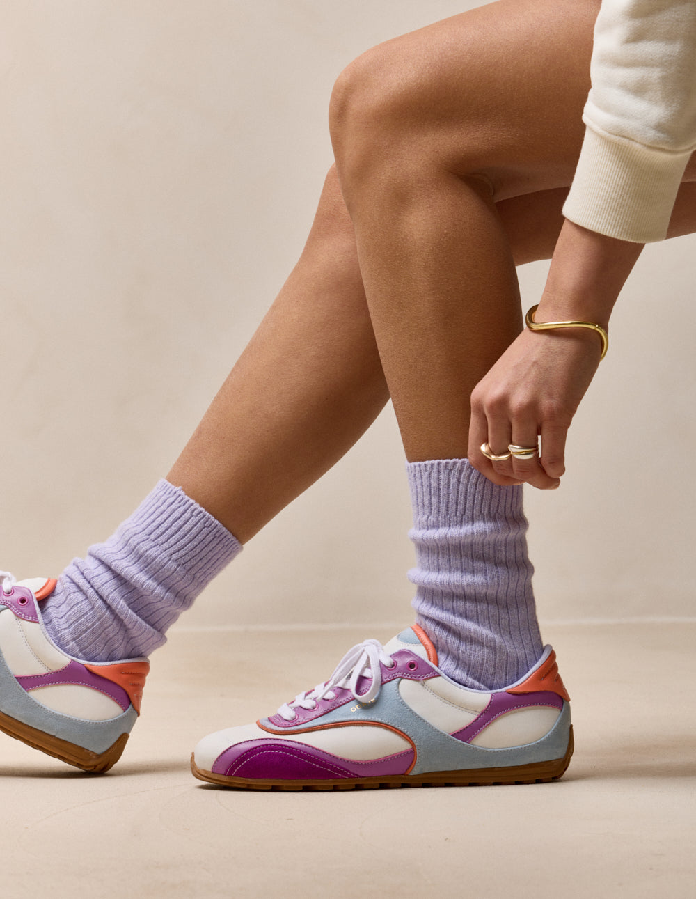 Chantua Rabe Chantua low-top trainers - Lilac turquoise orange