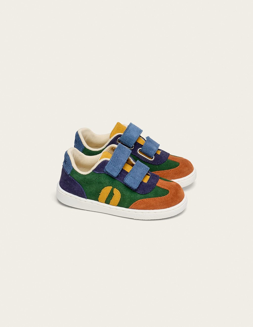 Baskets Enfants Lilo - Brique vert marine