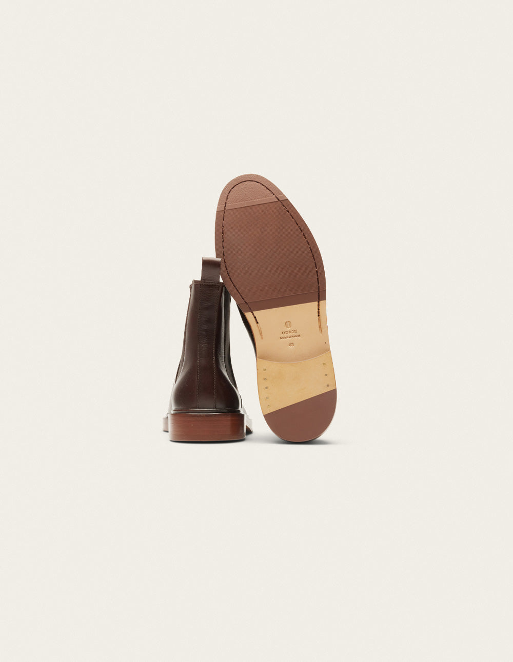 Ankle boots Nicolas - Brown leather