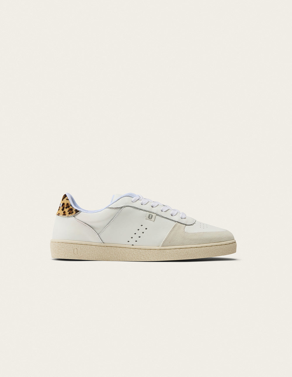Marie low-top trainers - Light grey white pony