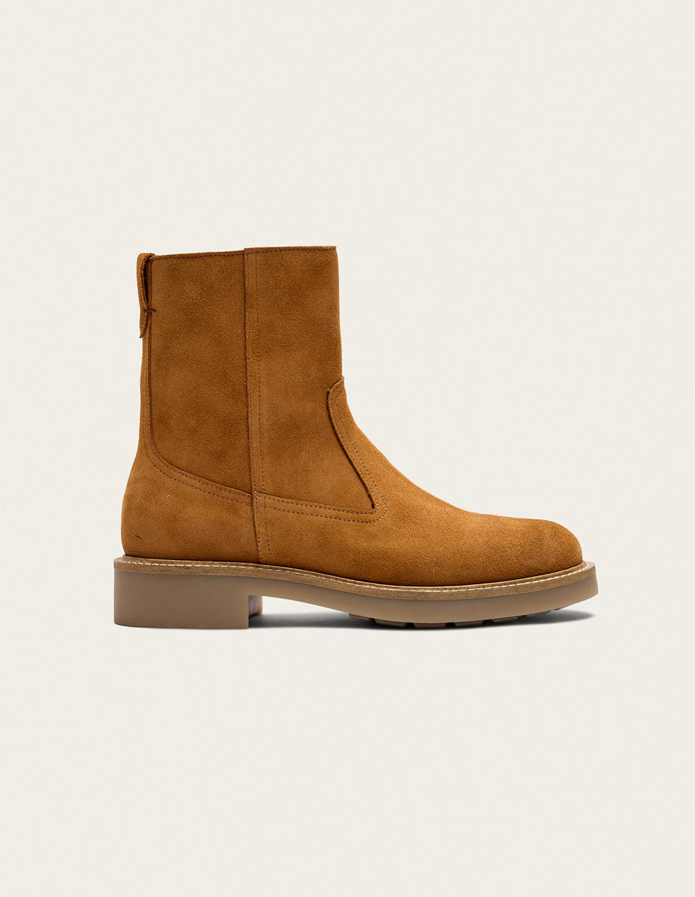 Aris Ankle Boots - Amber Suede