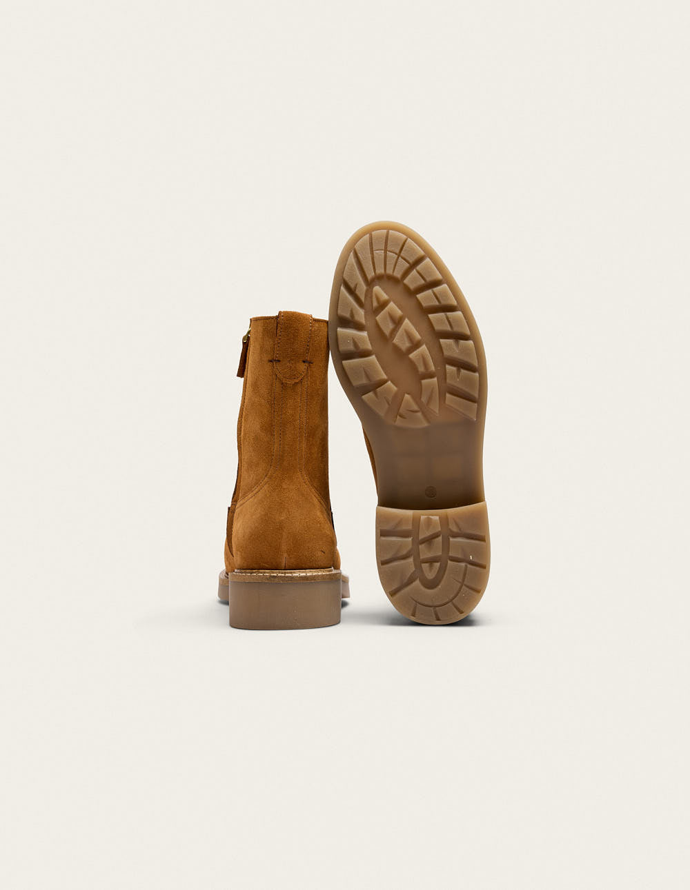 Aris Ankle Boots - Amber Suede