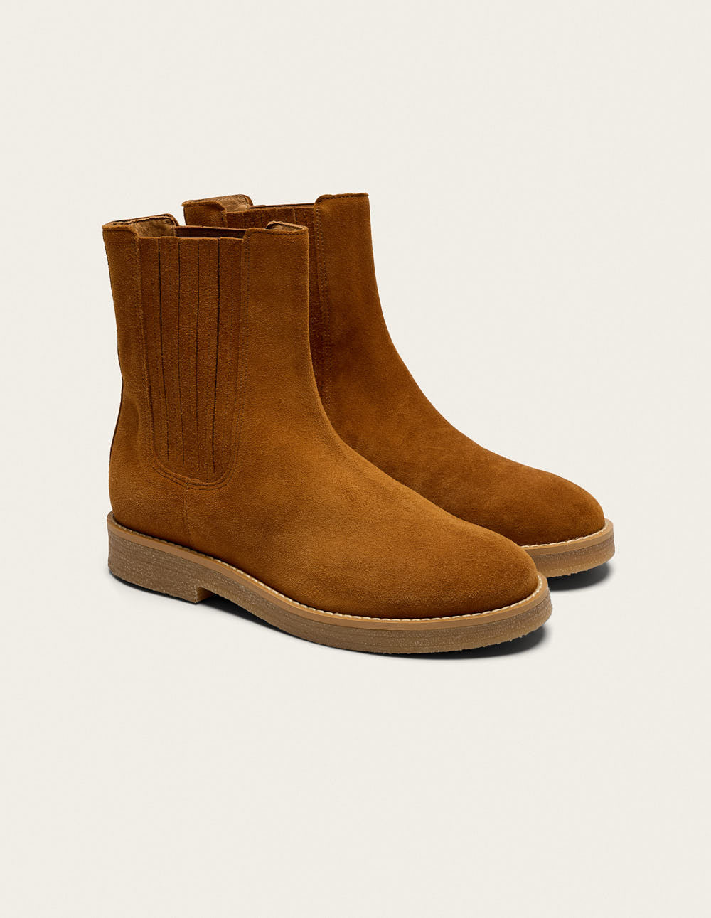 Bottines Isaure - Suède ambre