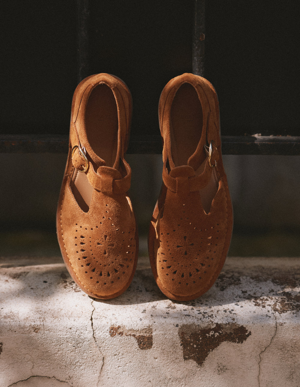 Ario Derbies - Amber Suede