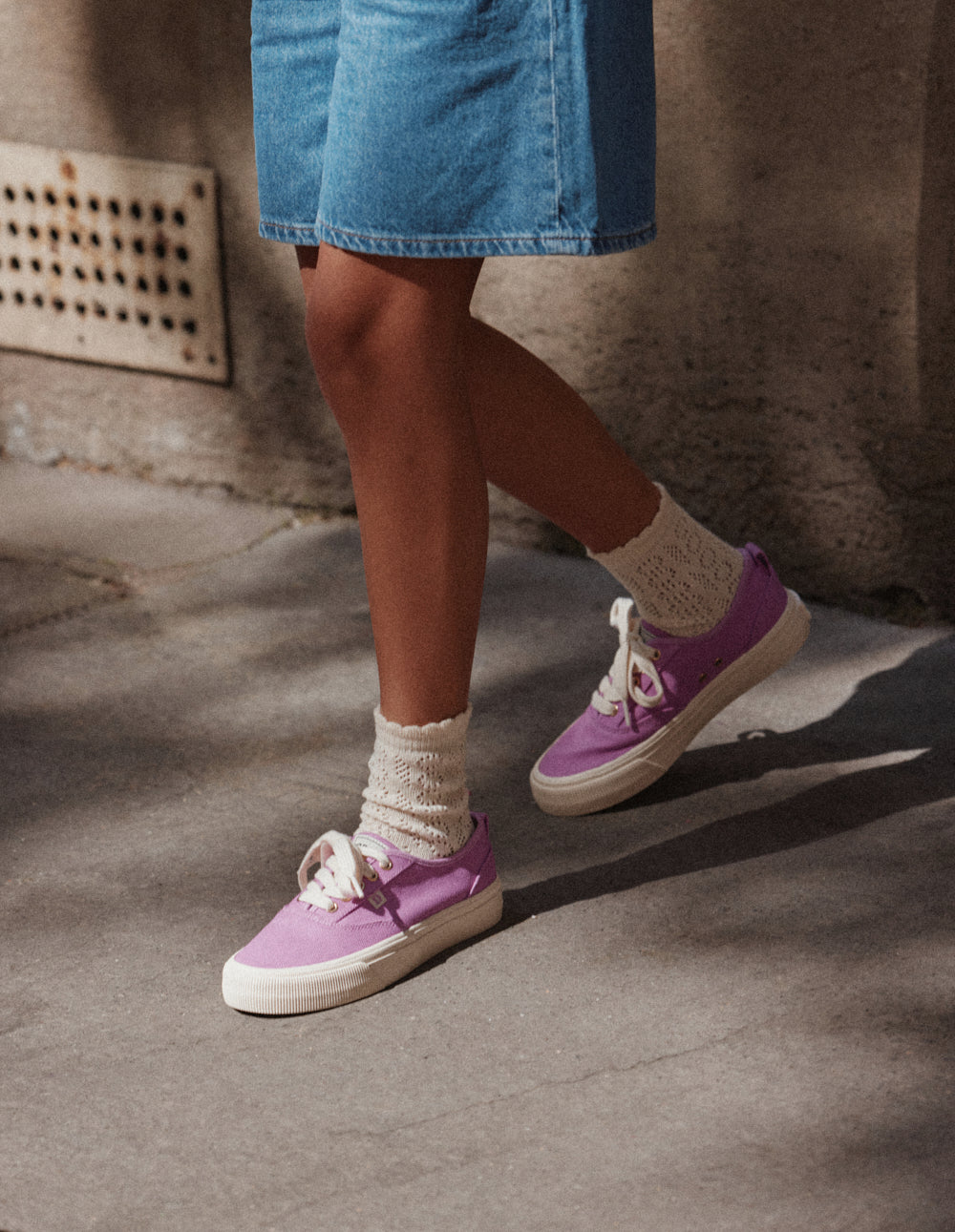 Baskets basses Asila - Fuchsia