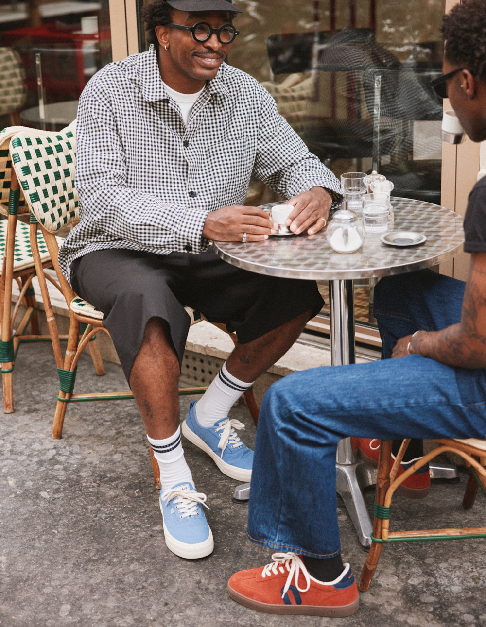 Asili low-top trainers - Blue