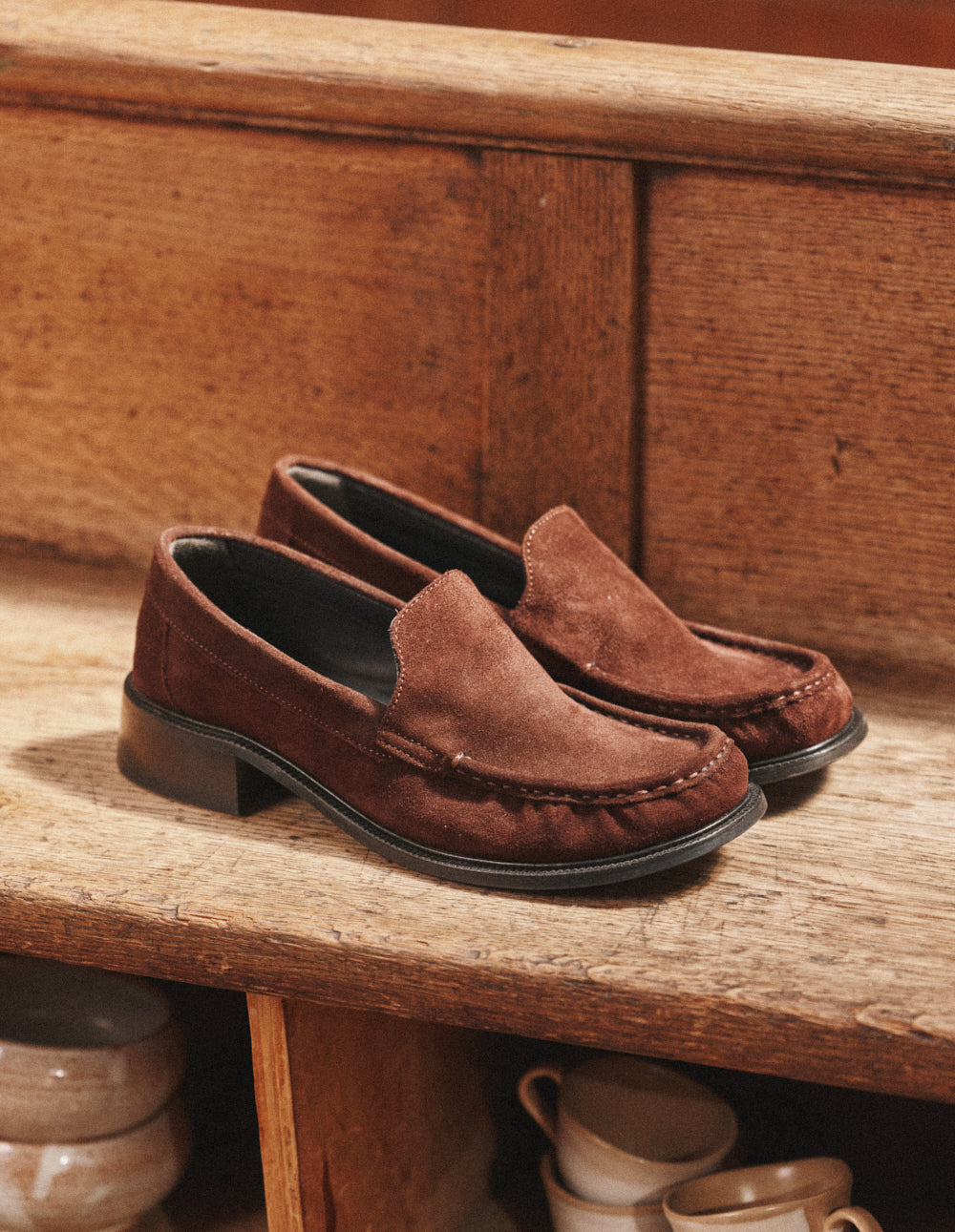 Auri loafers - Chocolate Sweden