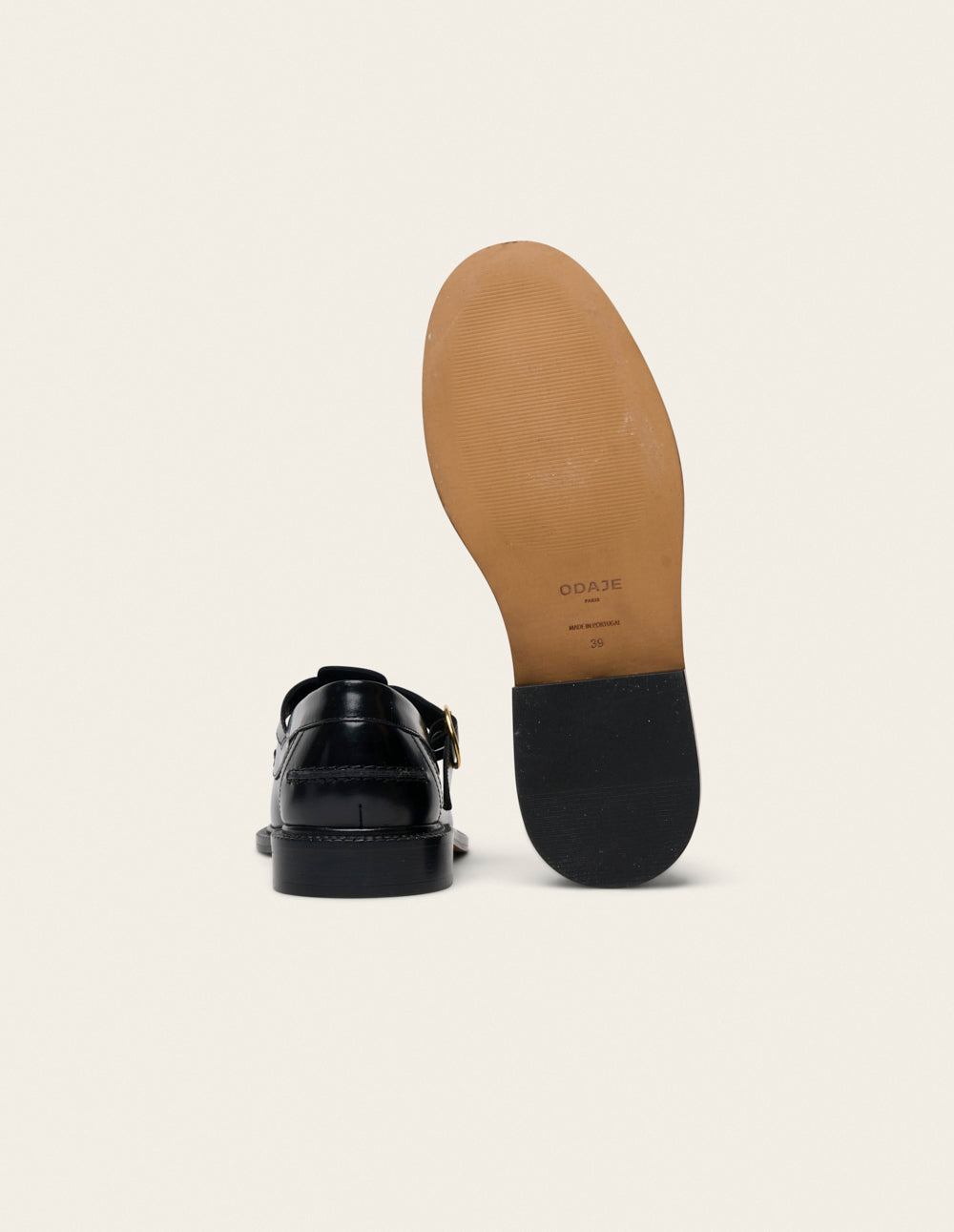 Derbies Ayro - Cuir box noir