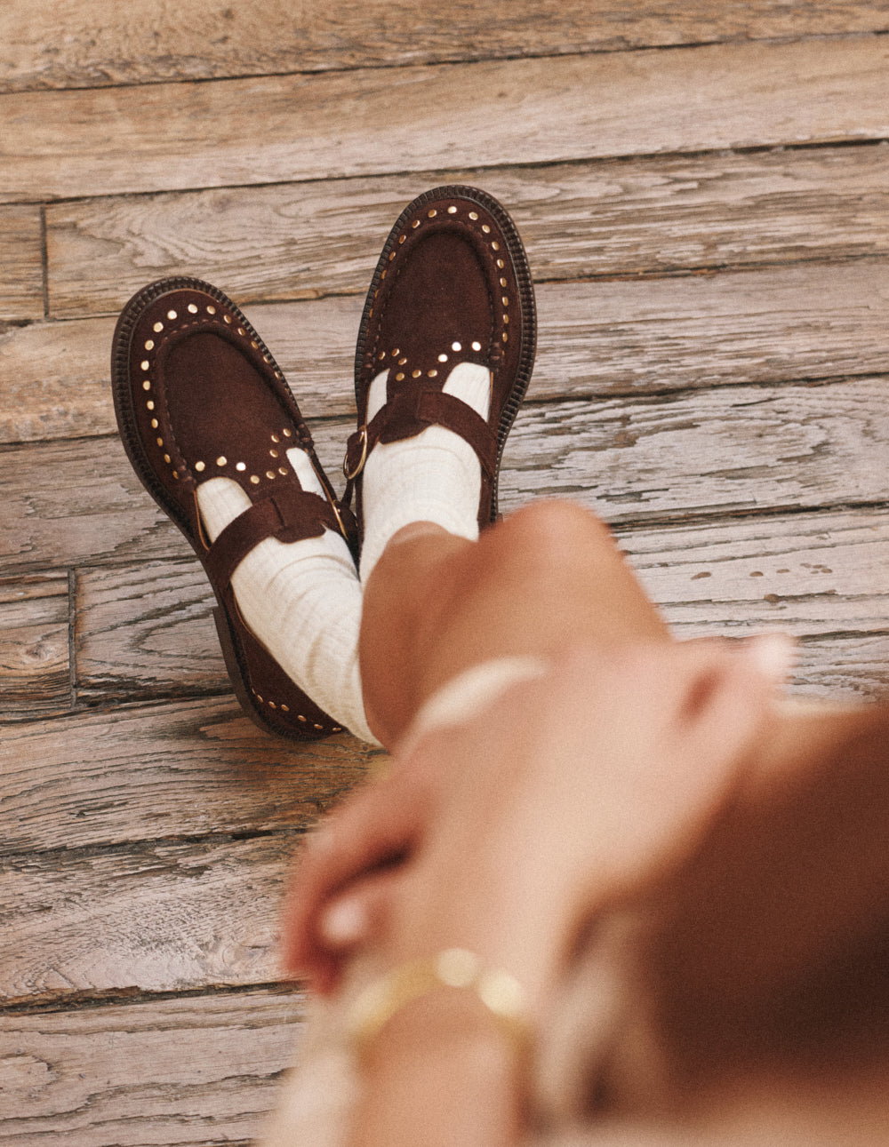 Ayro derby - Chocolate Swedish studs