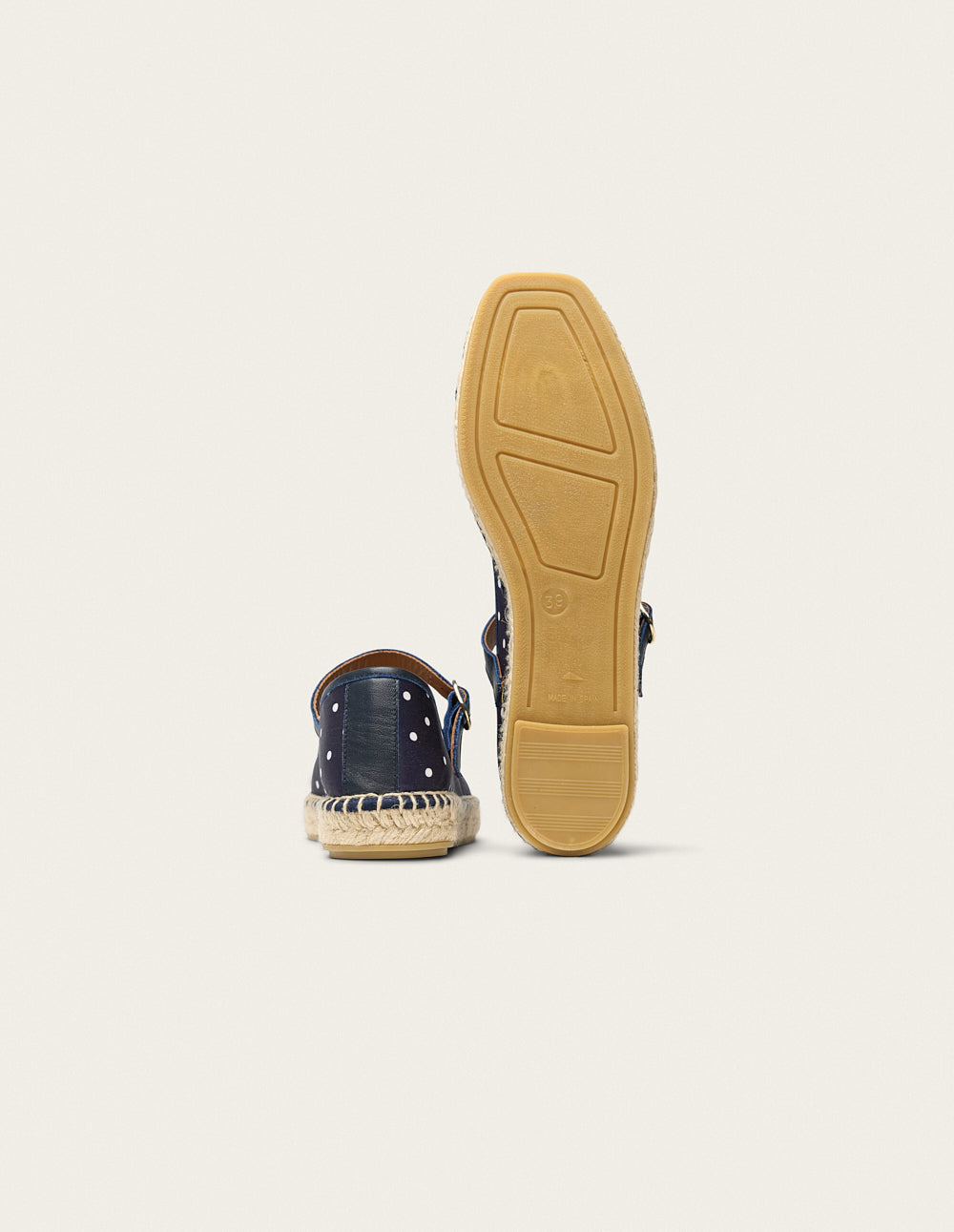 Espadrilles Bebi - Pois marine