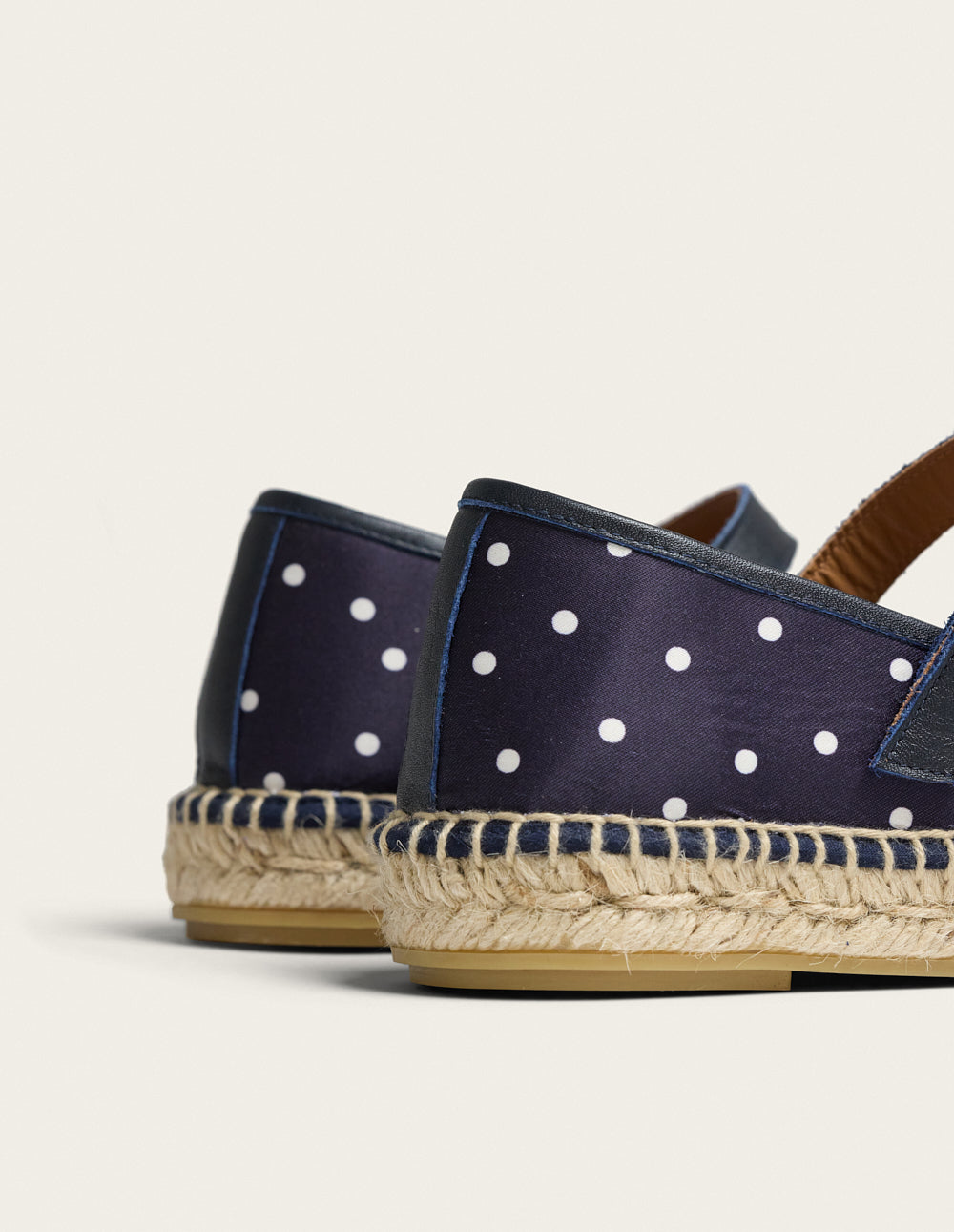Espadrilles Bebi - Pois marine