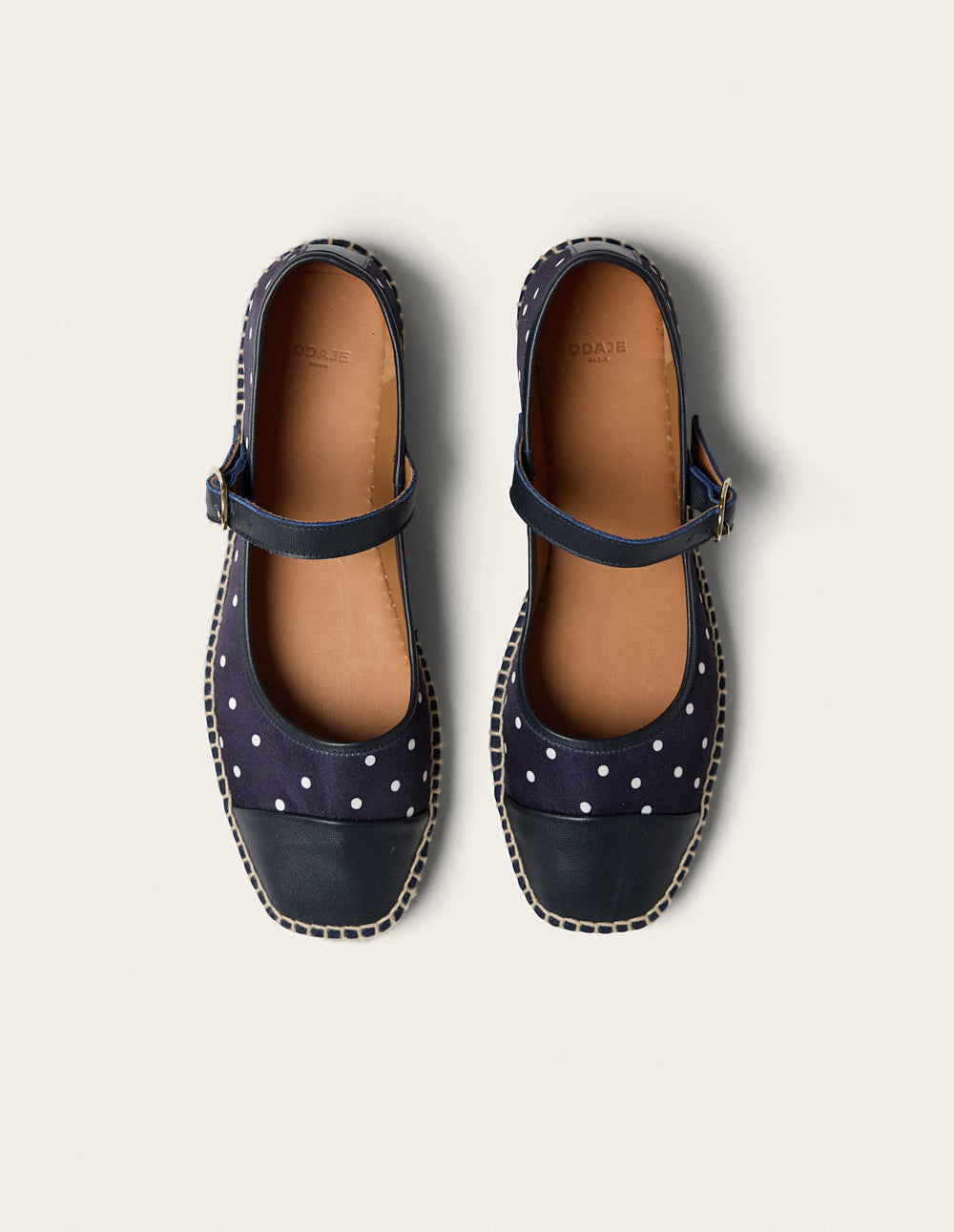 Espadrilles Bebi - Pois marine