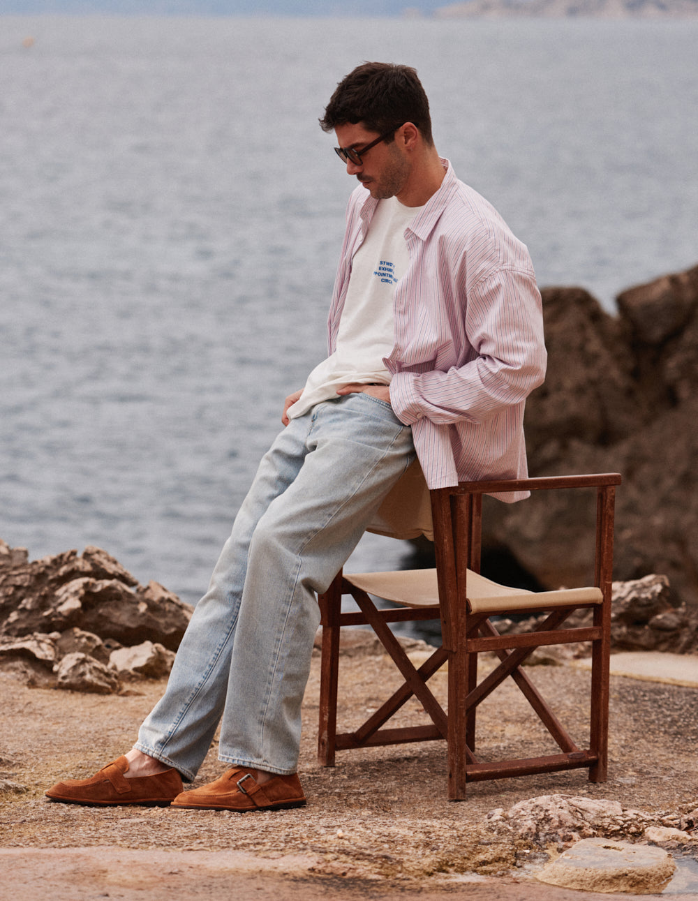 Mocassins Benel - Suède ambre