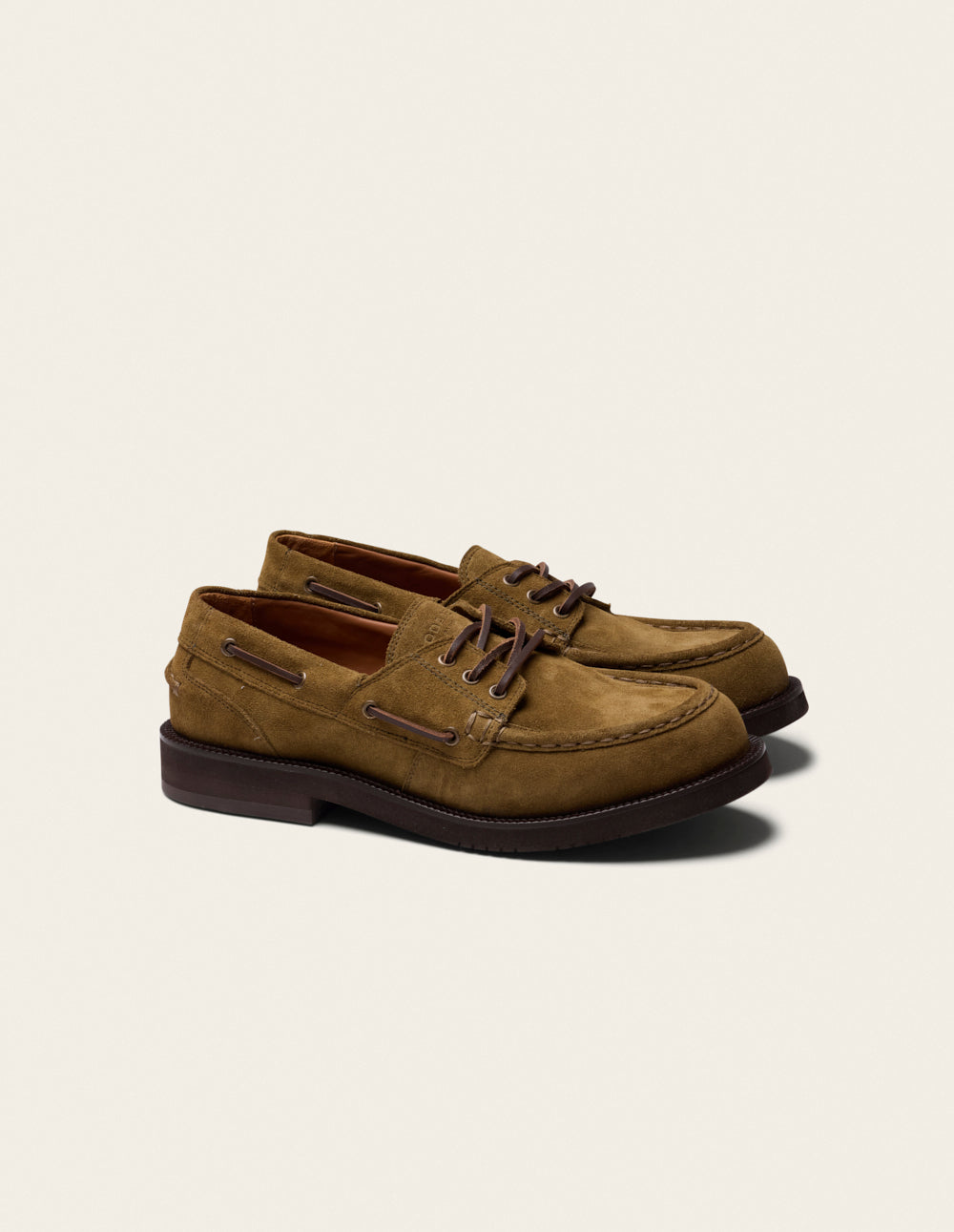 Beno Boat Shoes - Khaki Suede