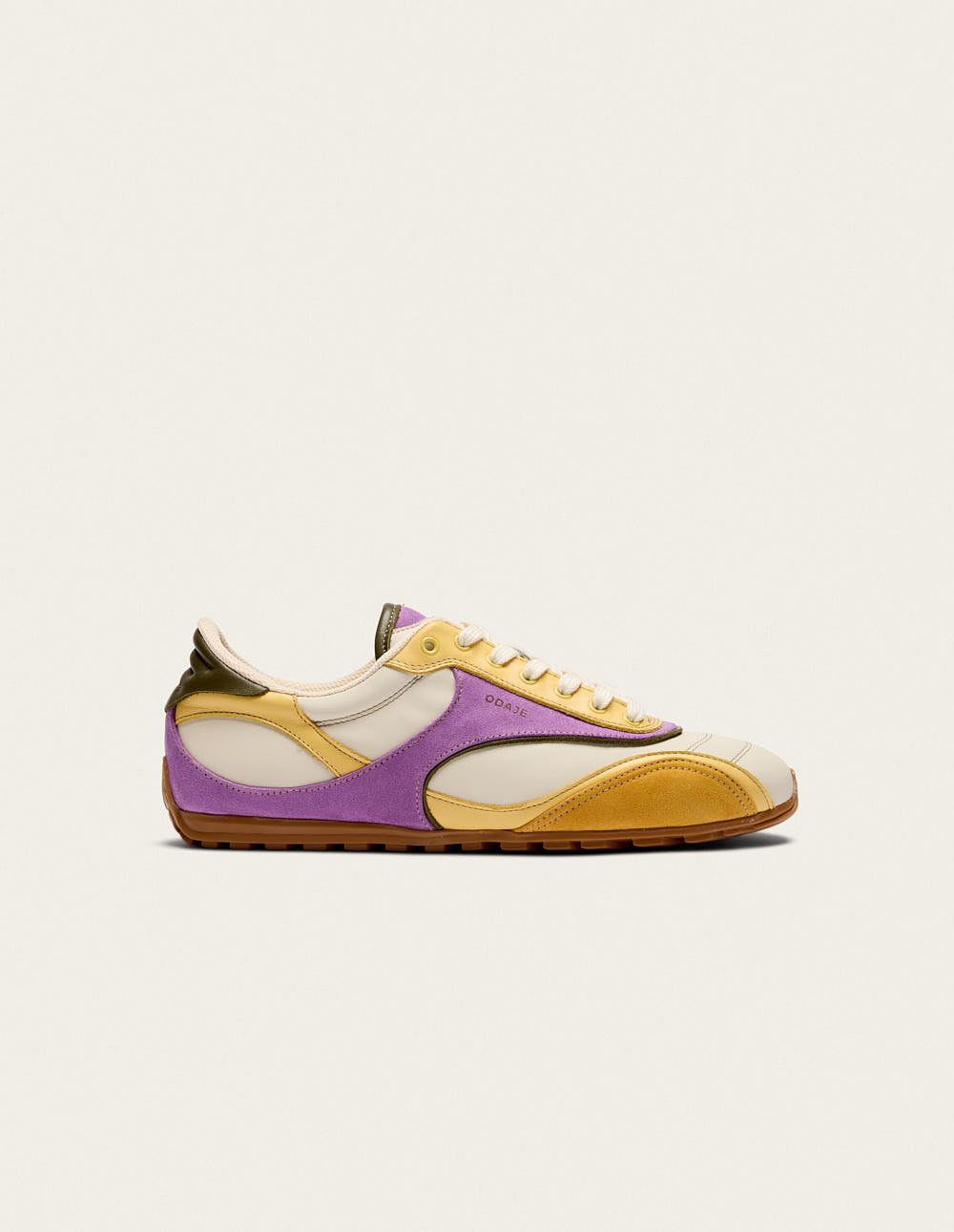 Baskets basses Chantua - Citron écru lilas