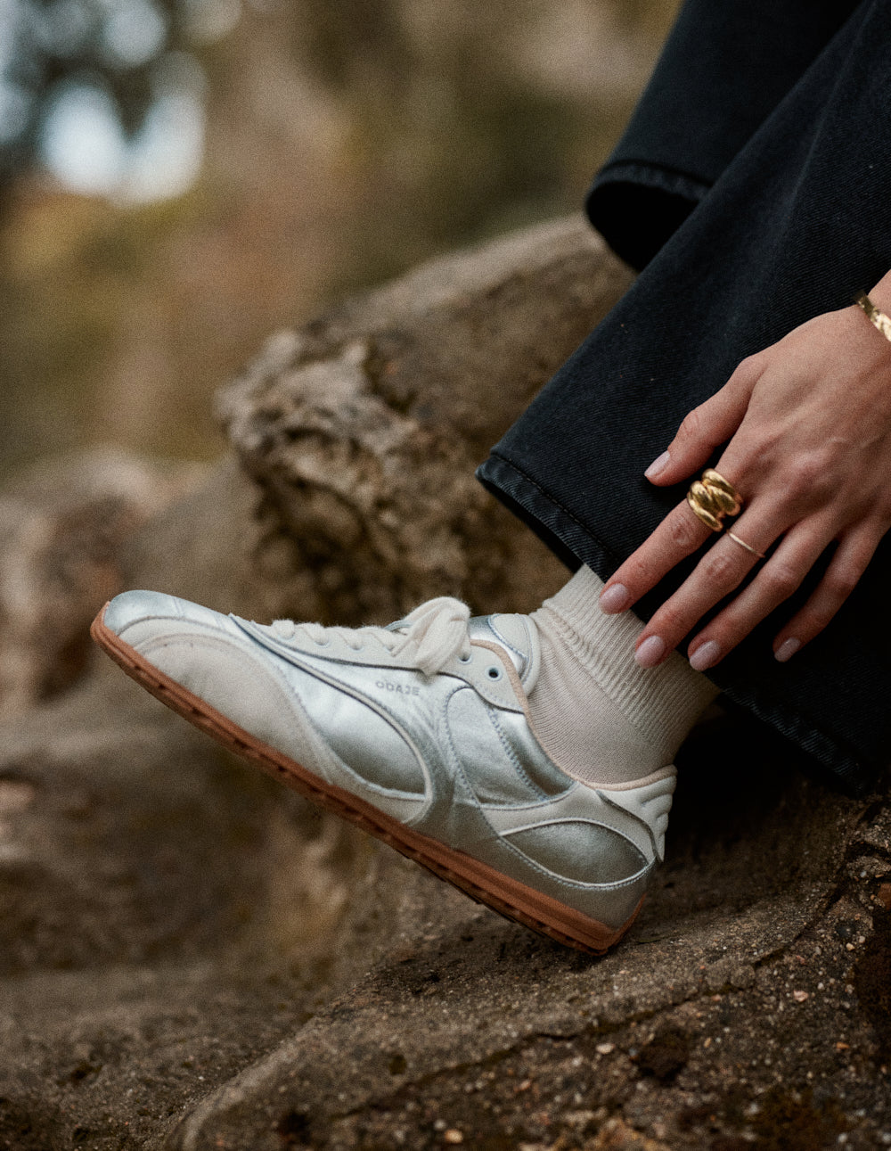 Baskets basses Chantua - Argenté