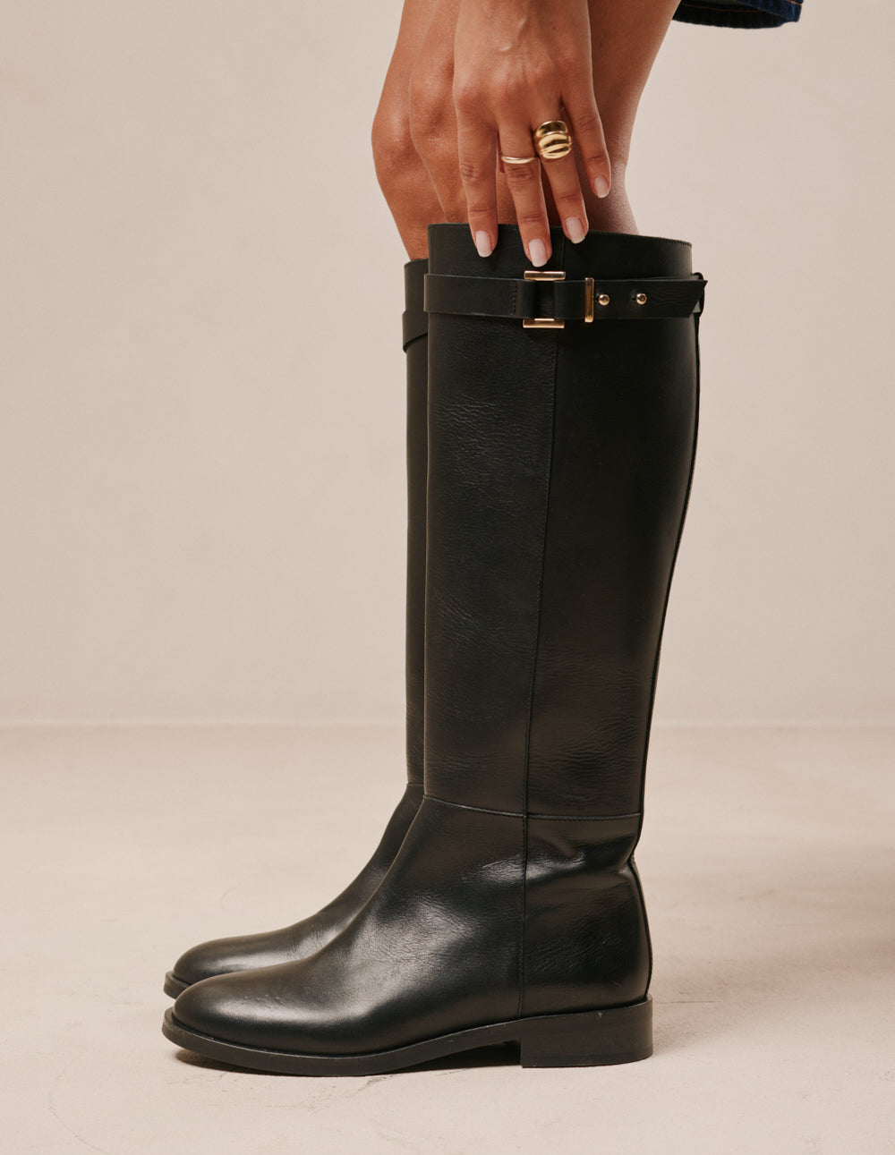 Civa Boots - Black Leather