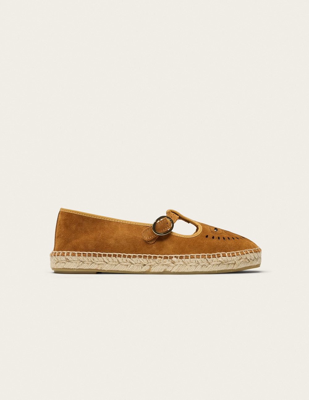 Espadrilles Dina - Suède ambre