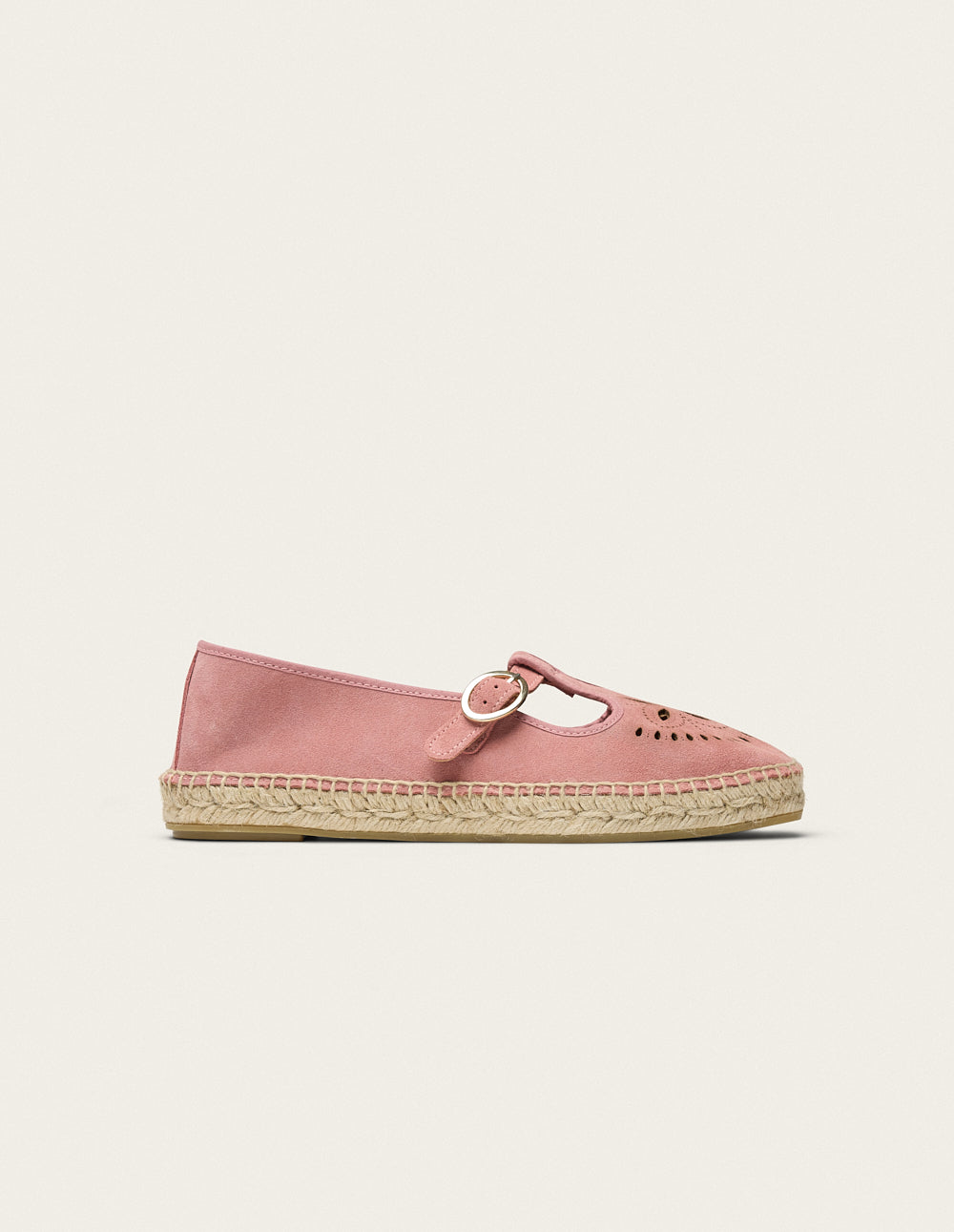 Espadrilles Dina - Suède rose