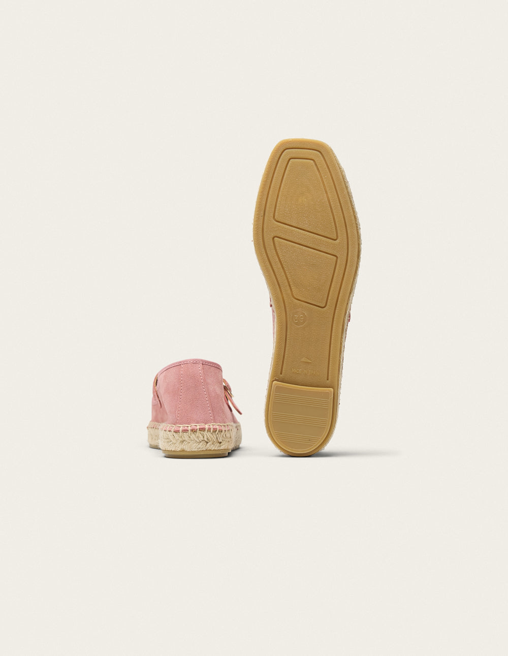 Espadrilles Dina - Suède rose