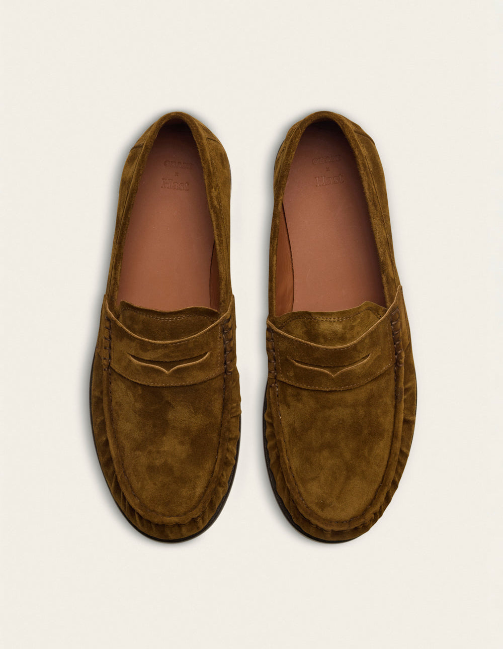 Doni loafers - Khaki suede