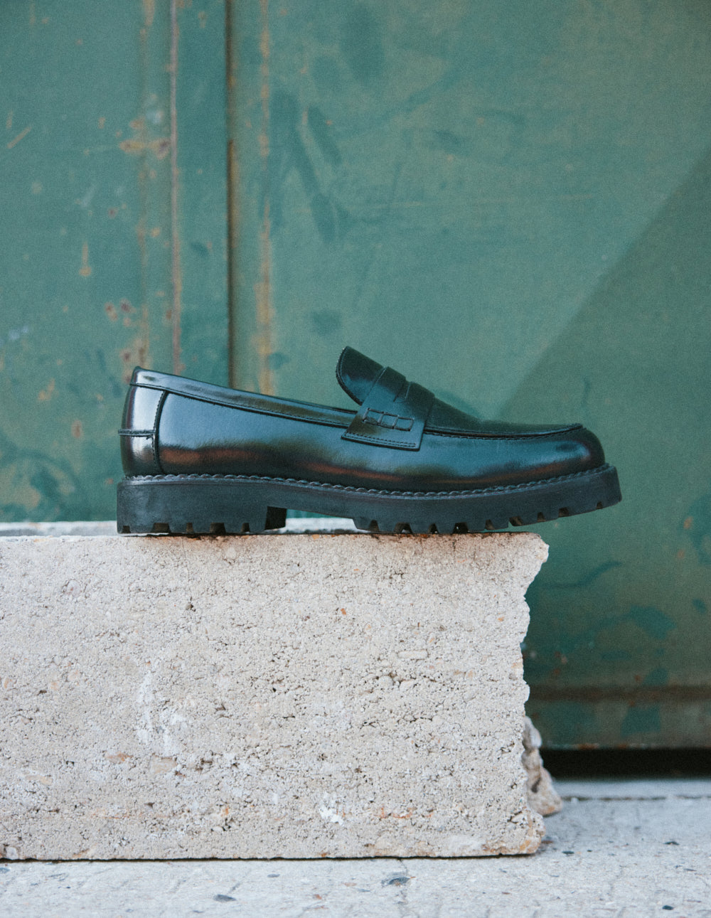 Elliot Loafers - Black box leather