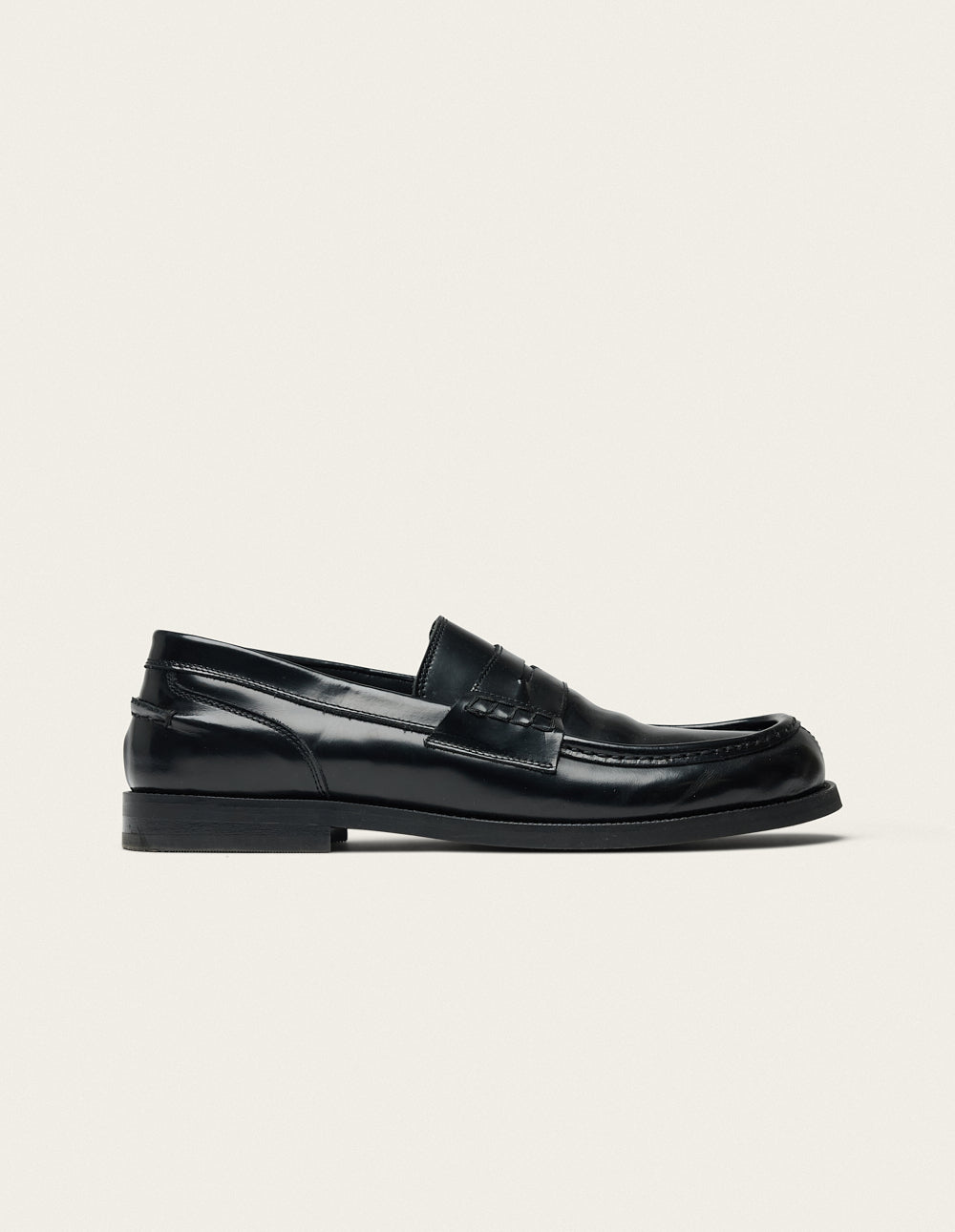Faris loafers - Black Box Leather