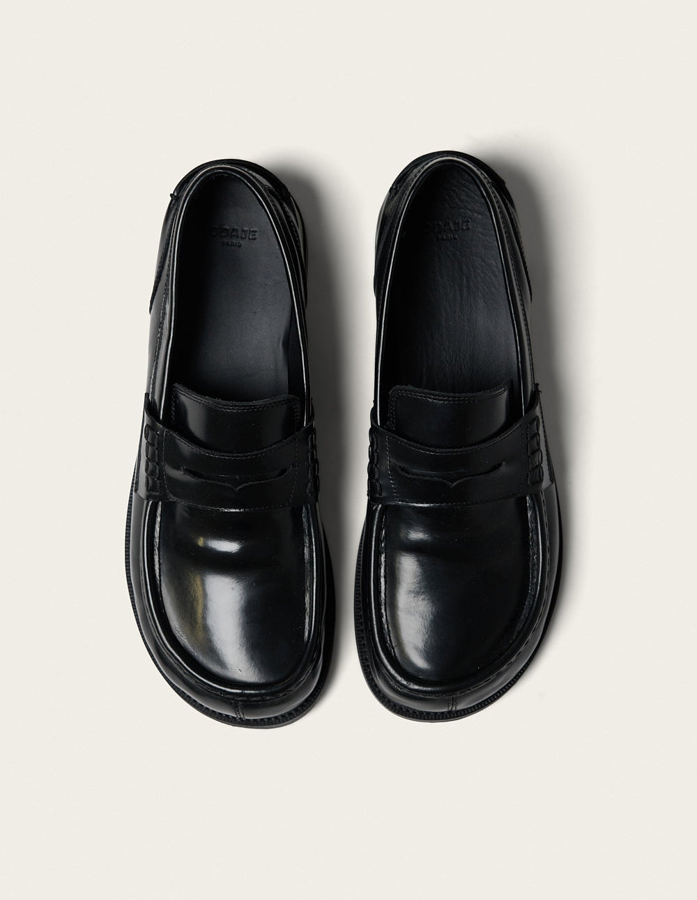 Faris loafers - Black Box Leather