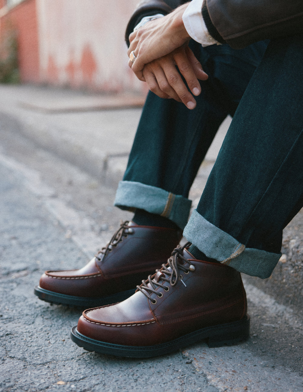 Feno ankle boots - Brown leather