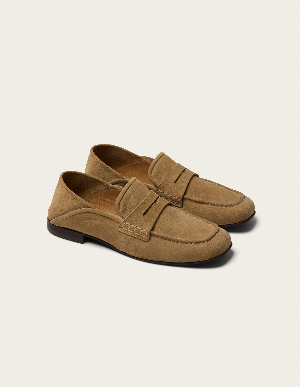Gema loafers - beige suede