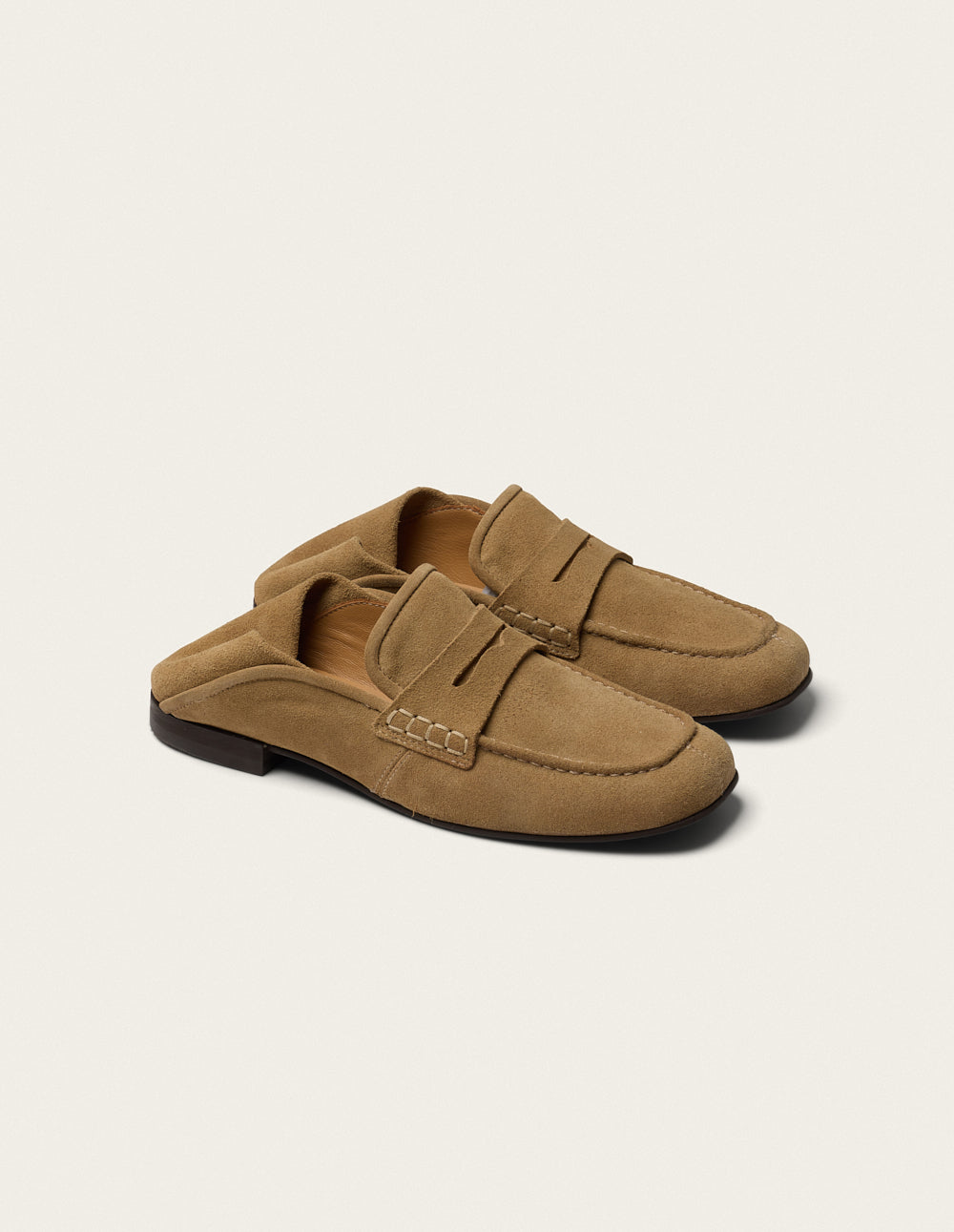 Gema loafers - beige suede