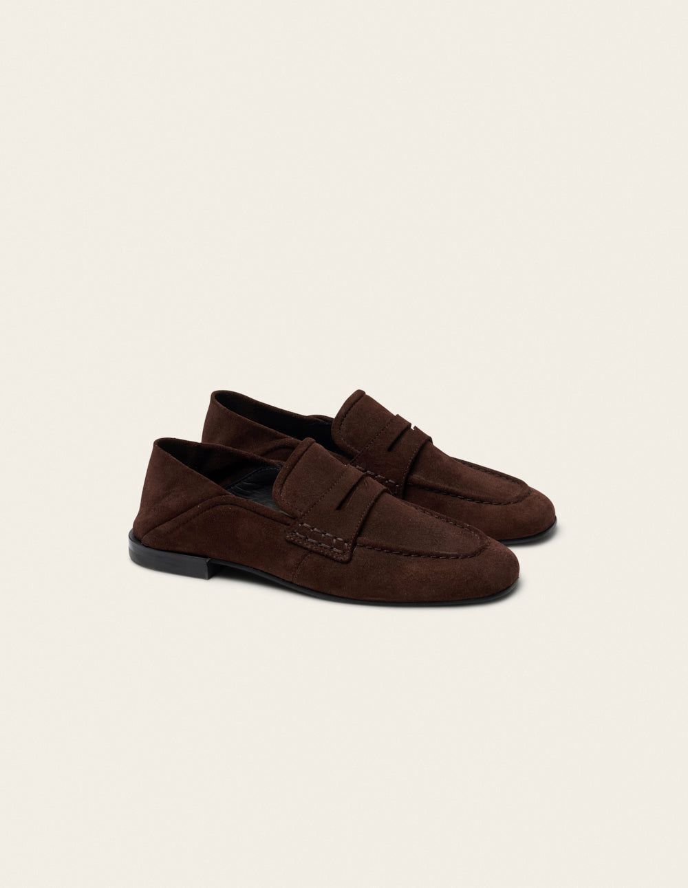 Mocassins Gema - Suède chocolat