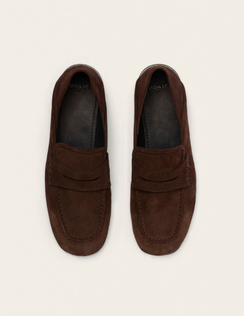 Mocassins Gema - Suède chocolat
