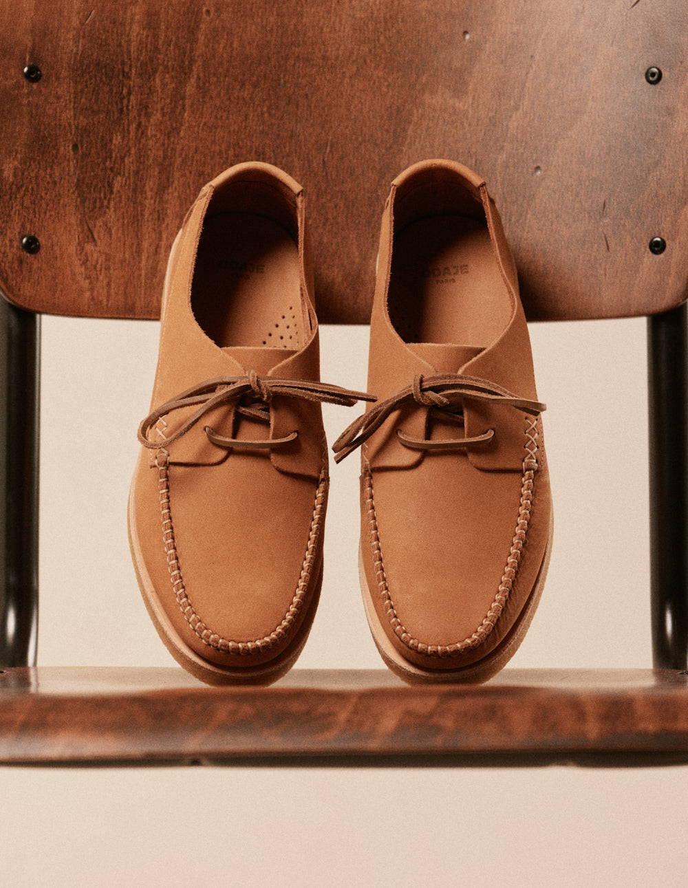 Chaussures Bateau Georges - Nubuck cognac