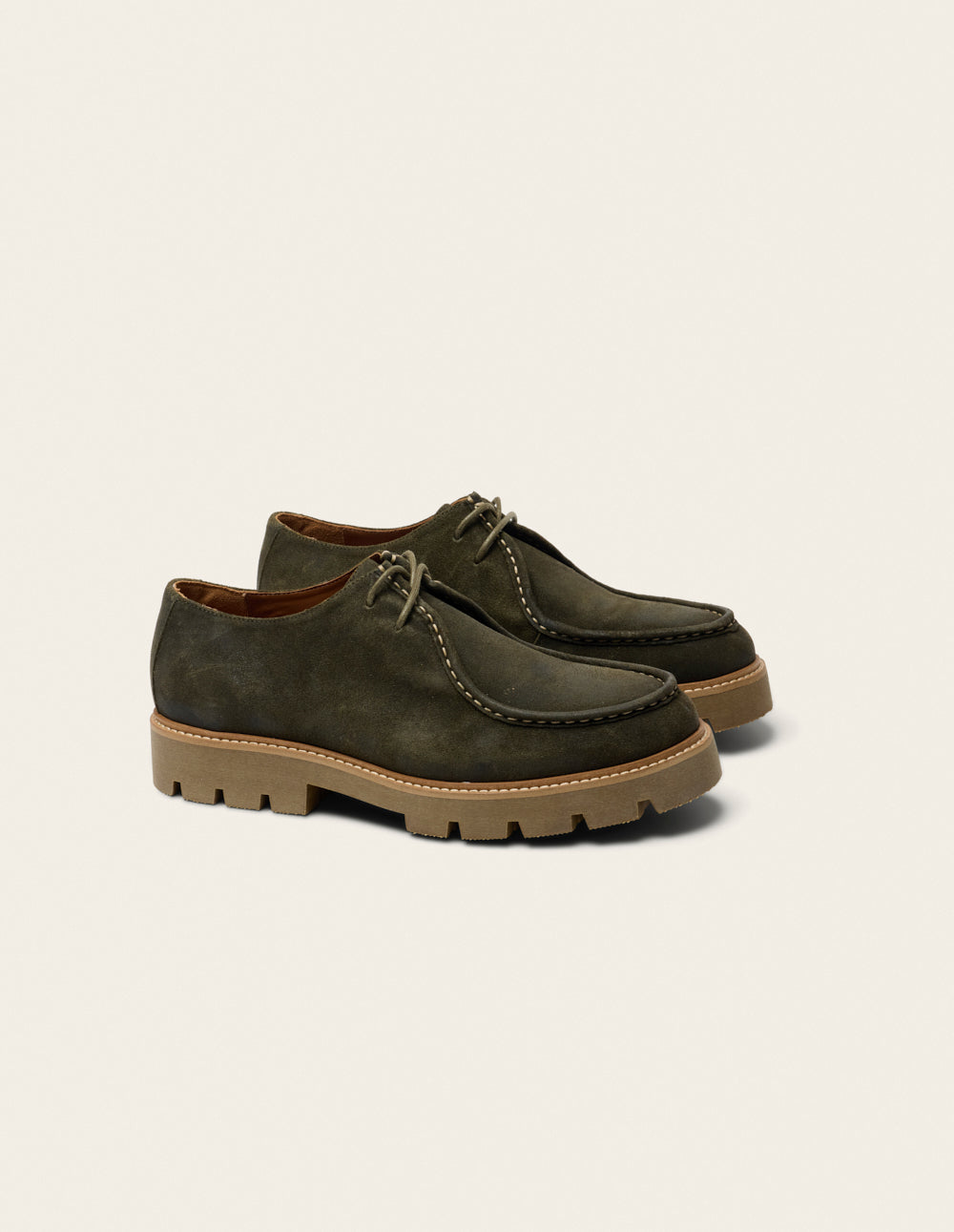 Gontran derby - Oiled khaki Sweden