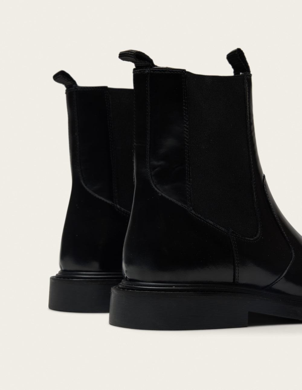 Bottines Milea - Cuir box noir