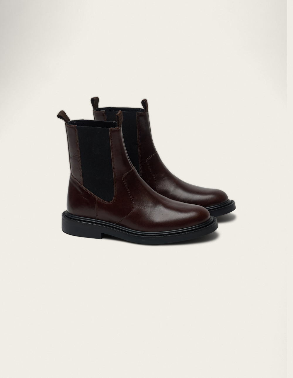 Bottines Milea - Cuir marron