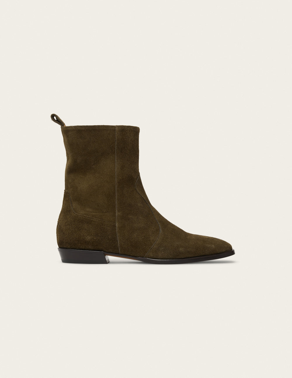 Bottines Naka - Suède kaki