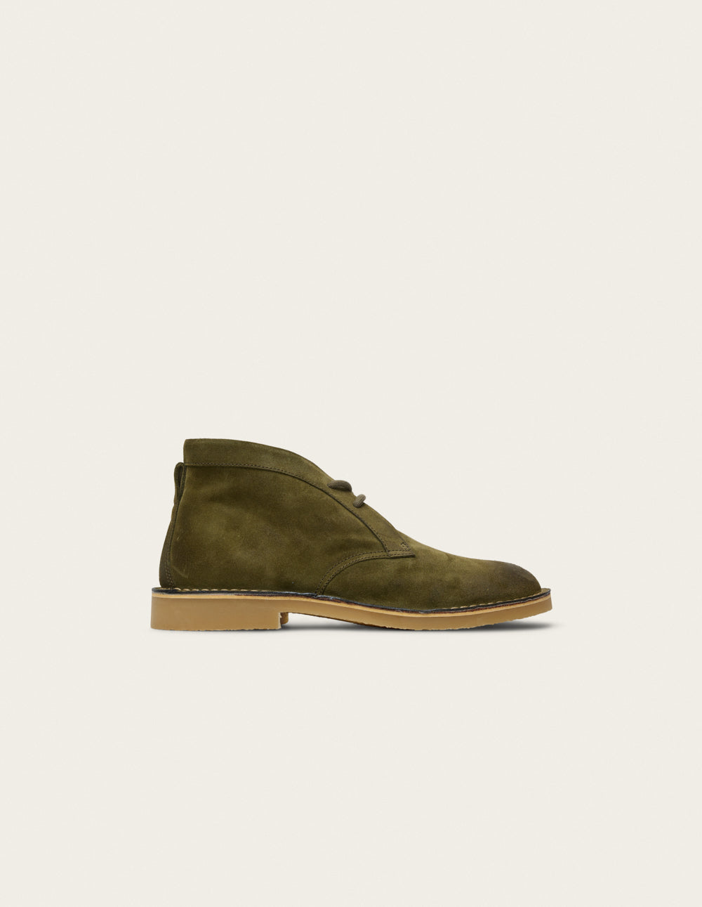 Bottines Navel - Suède huilé kaki