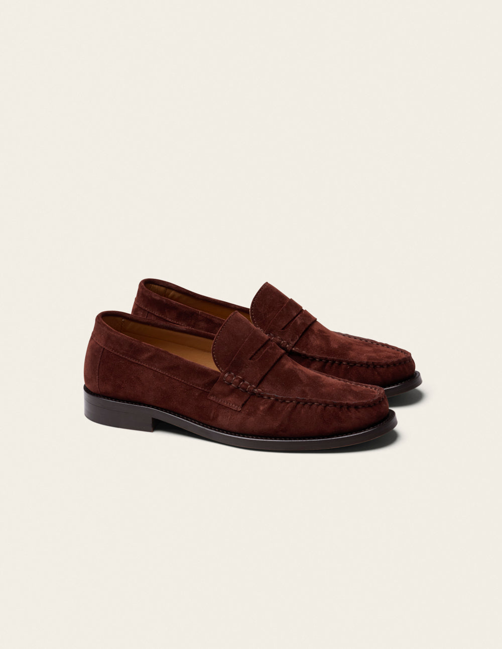 Halley loafers - Brown suede