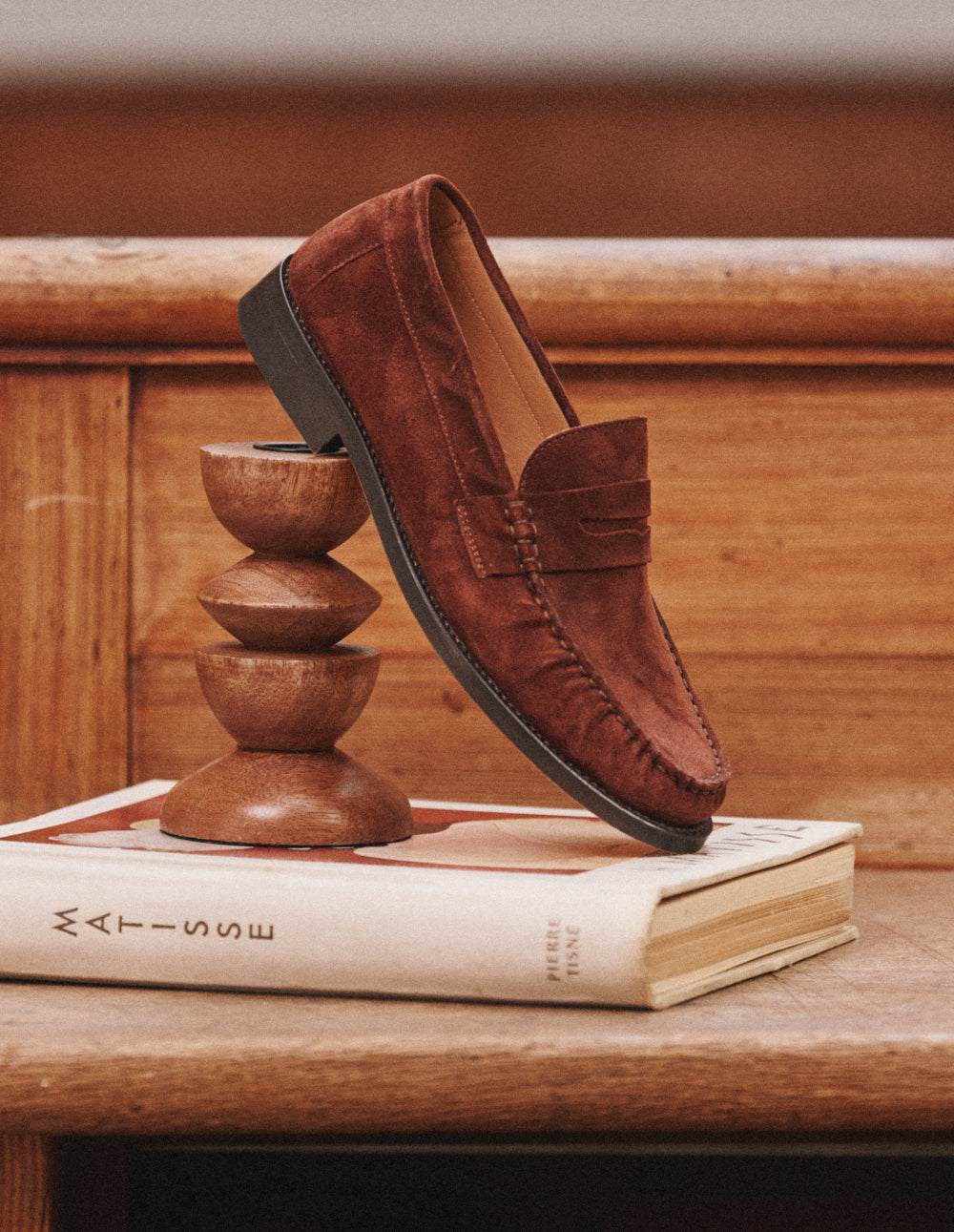 Halley loafers - Brown suede