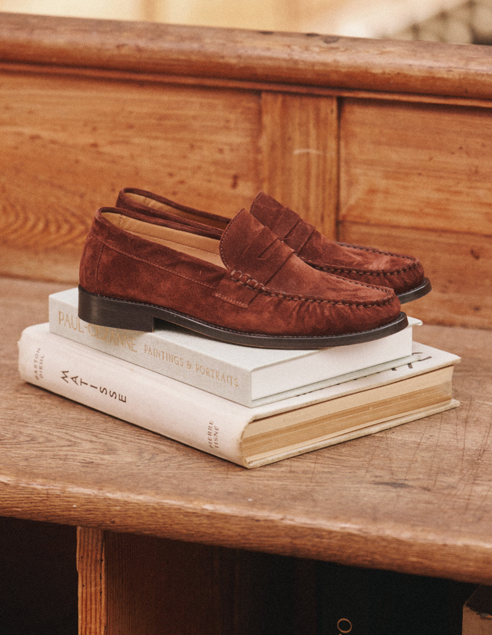 Halley loafers - Brown suede