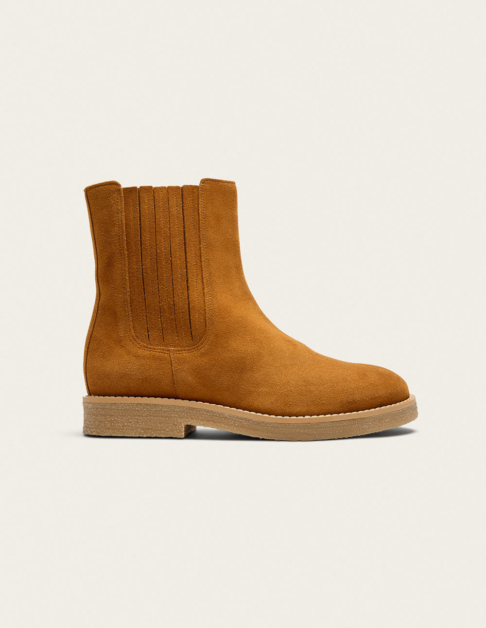 Bottines Isaure - Suède ambre