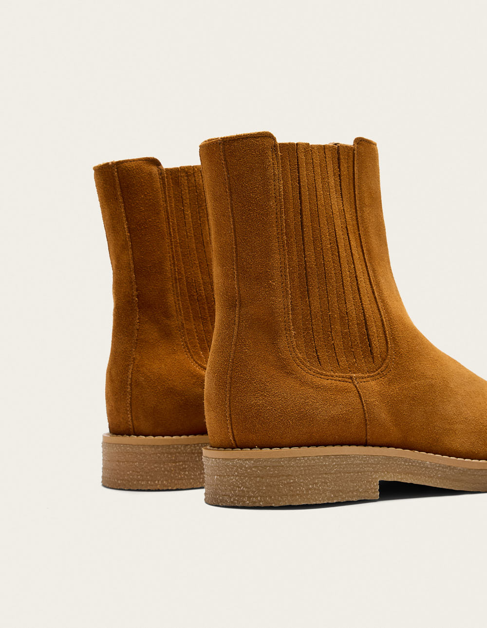 Bottines Isaure - Suède ambre