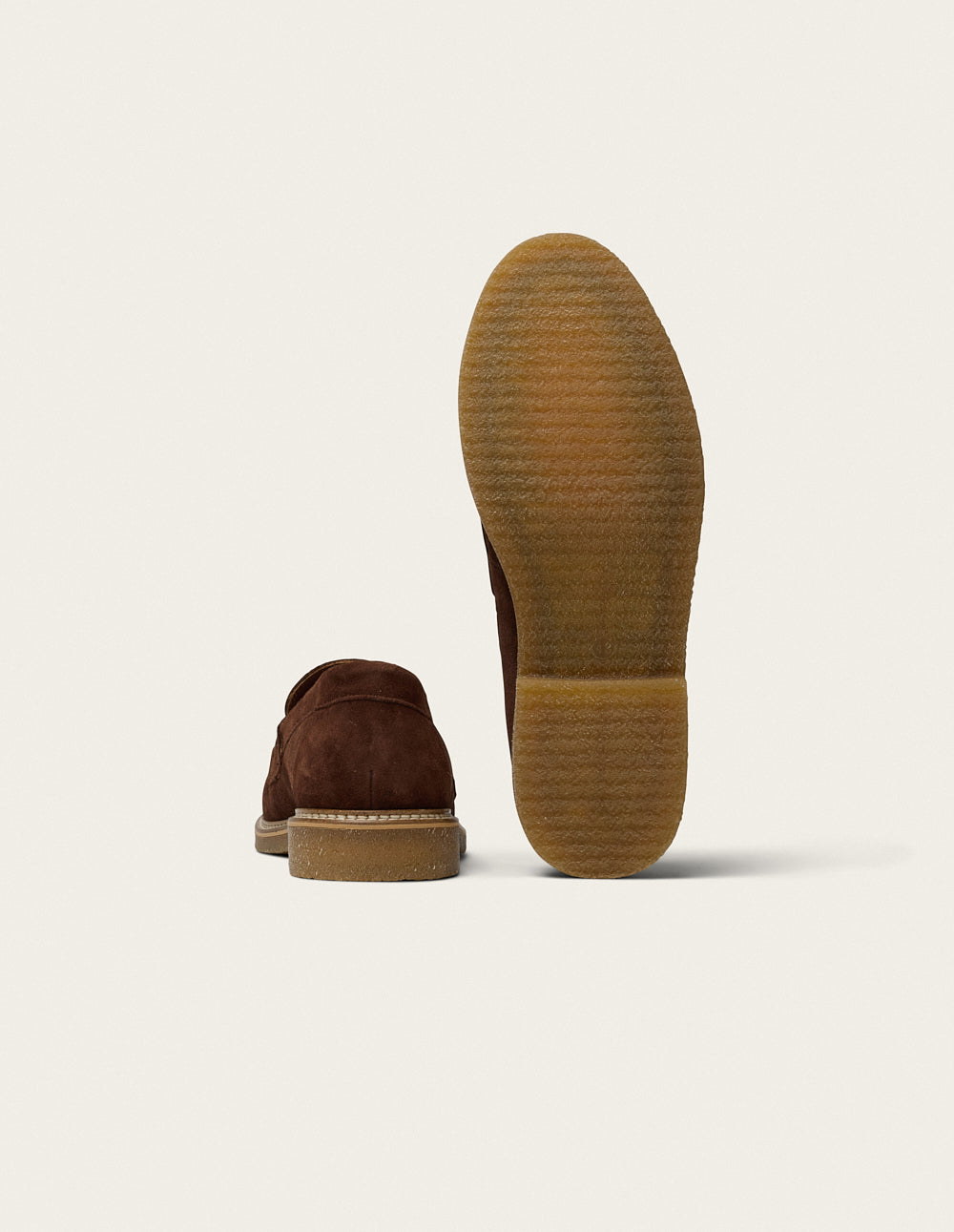 Irvin loafers - Brown suede