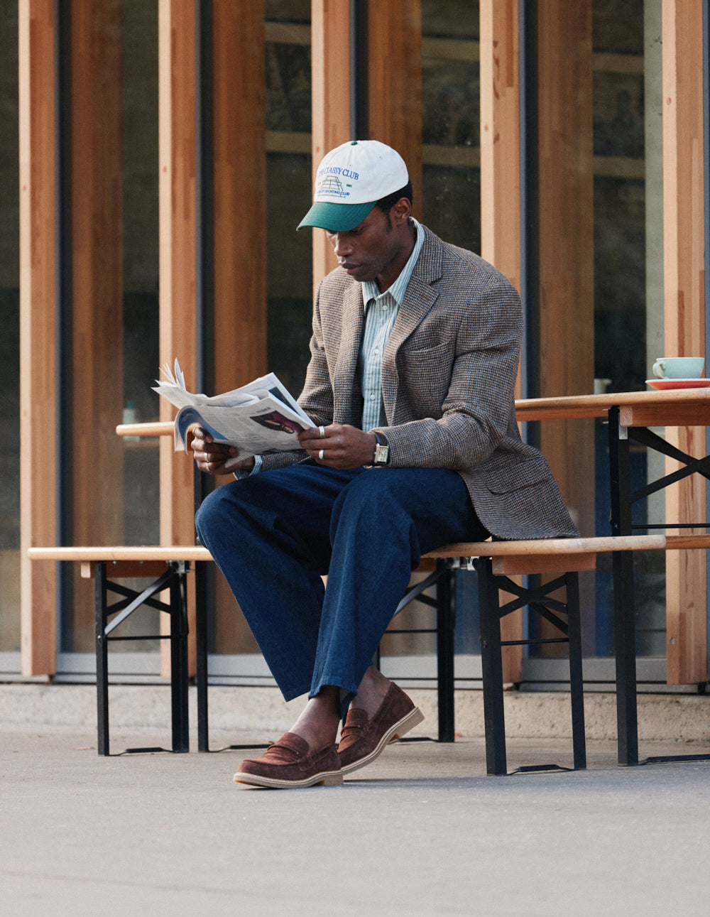 Irvin loafers - Brown suede