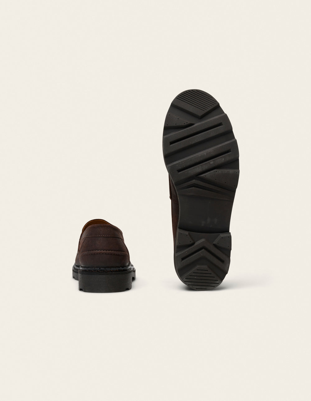 Izro loafers - Brown oiled suede